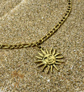 Collar de sol stainless steel