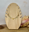 Collar de Puerto Rico con piedras